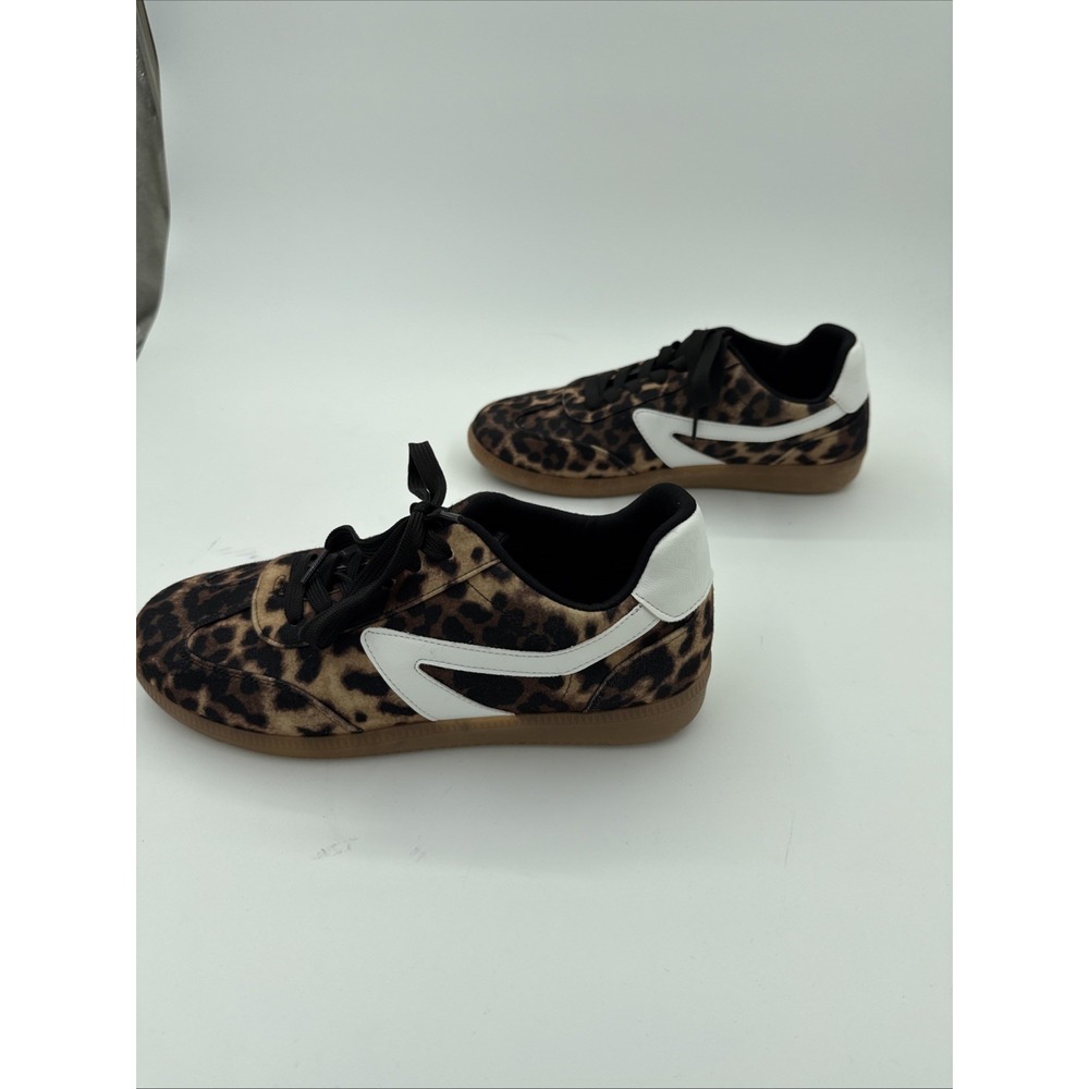 DV Dolce Vita Women's Sneaker Voyage Leopard Fashion Suede Size 9 1/2 9.5 - Picture 5 of 8